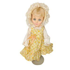 Vintage 1983 Effanbee Rebecca Of Sunnybrook Farm Storybook 11” Doll #1181